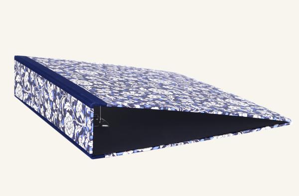 Blue folder "Fanni", handmade